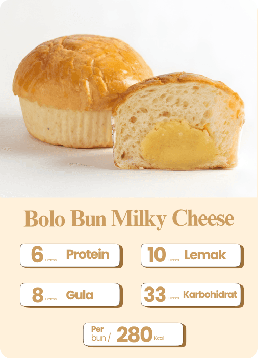 Bolo Bun Milky Cheese