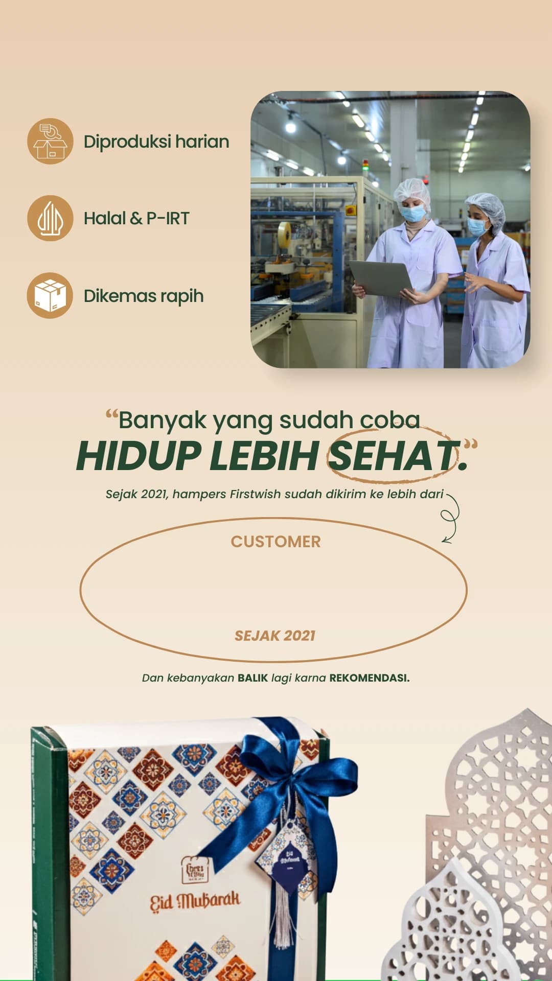 Halal Hampers First Wish Bakery